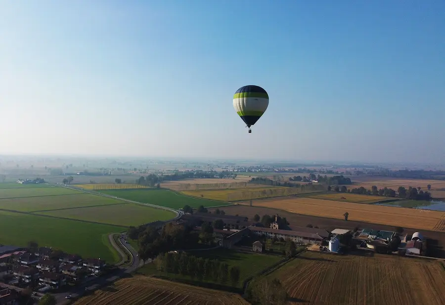 Voli in mongolfiera Lombardia - Ozzero Morimondo